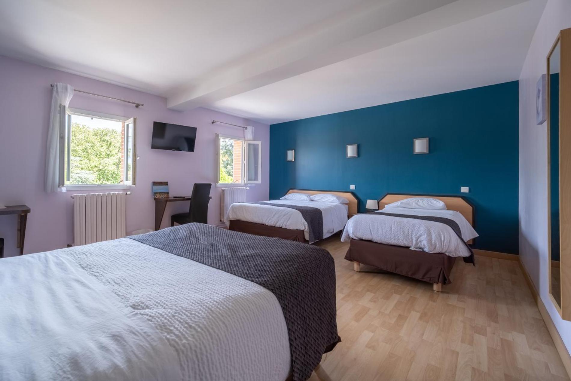 Hotel Restaurant Du Lauragais Logis De France วิลฟรองช์-เดอ-โลราเกส์ ภายนอก รูปภาพ
