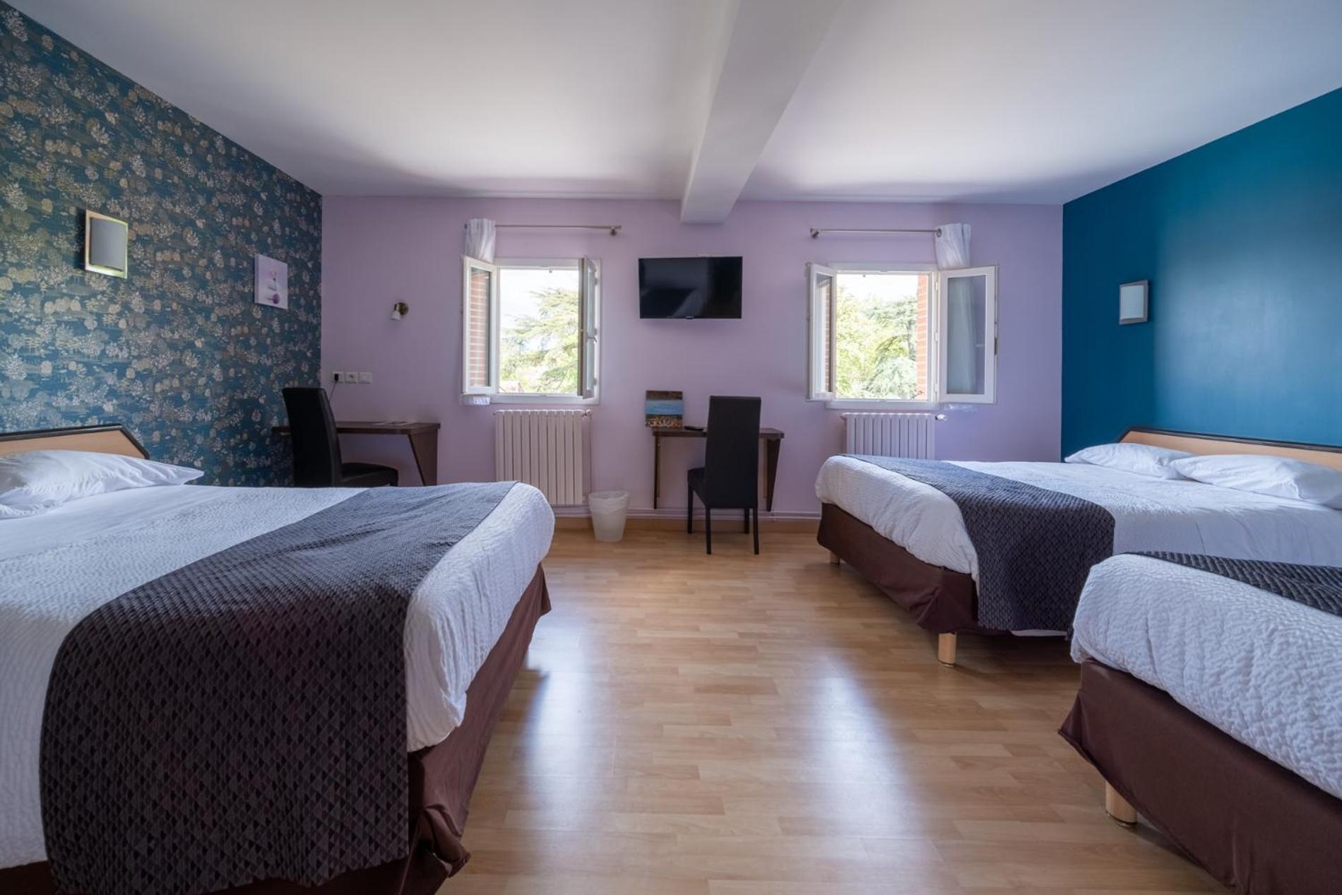 Hotel Restaurant Du Lauragais Logis De France วิลฟรองช์-เดอ-โลราเกส์ ภายนอก รูปภาพ