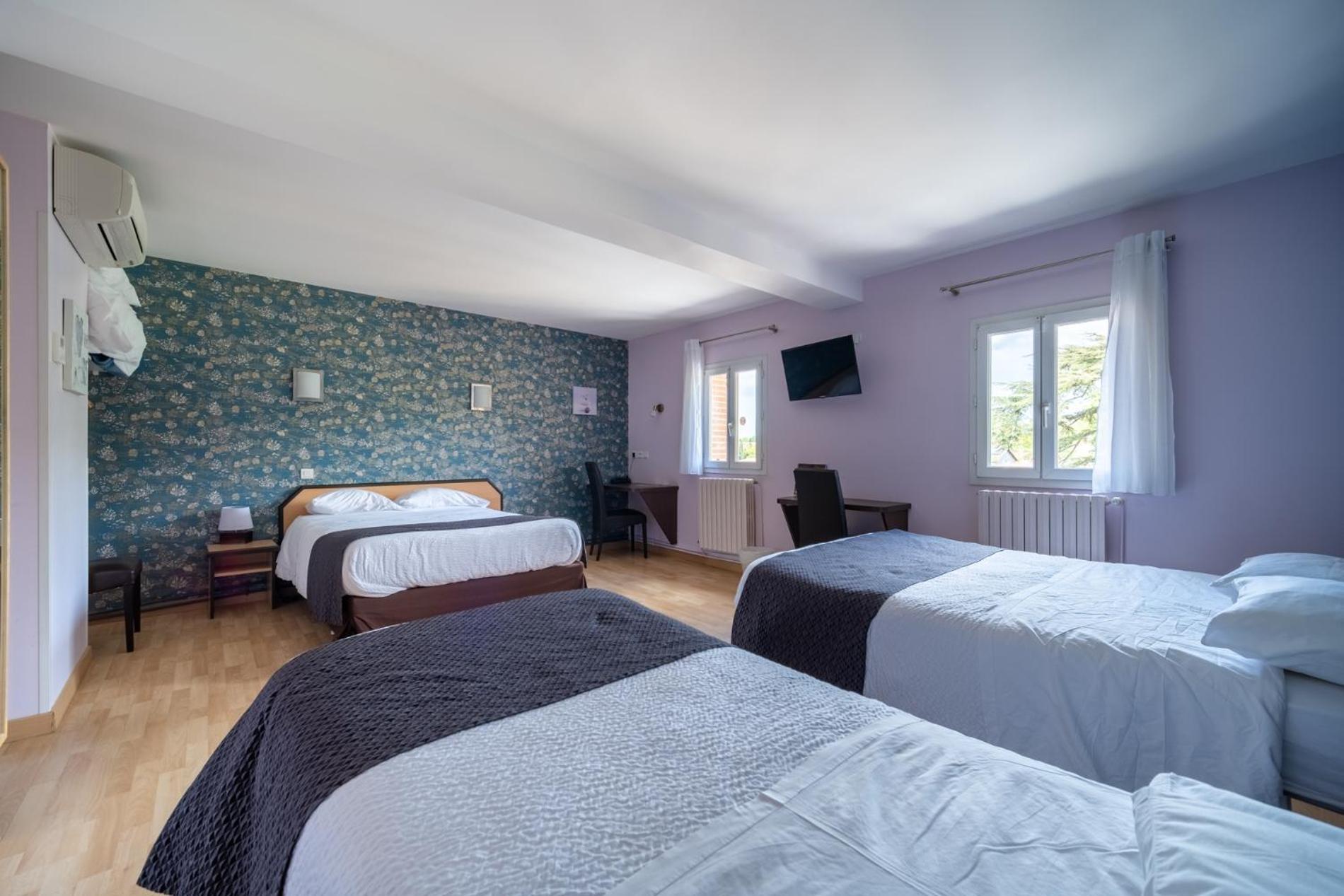 Hotel Restaurant Du Lauragais Logis De France วิลฟรองช์-เดอ-โลราเกส์ ภายนอก รูปภาพ