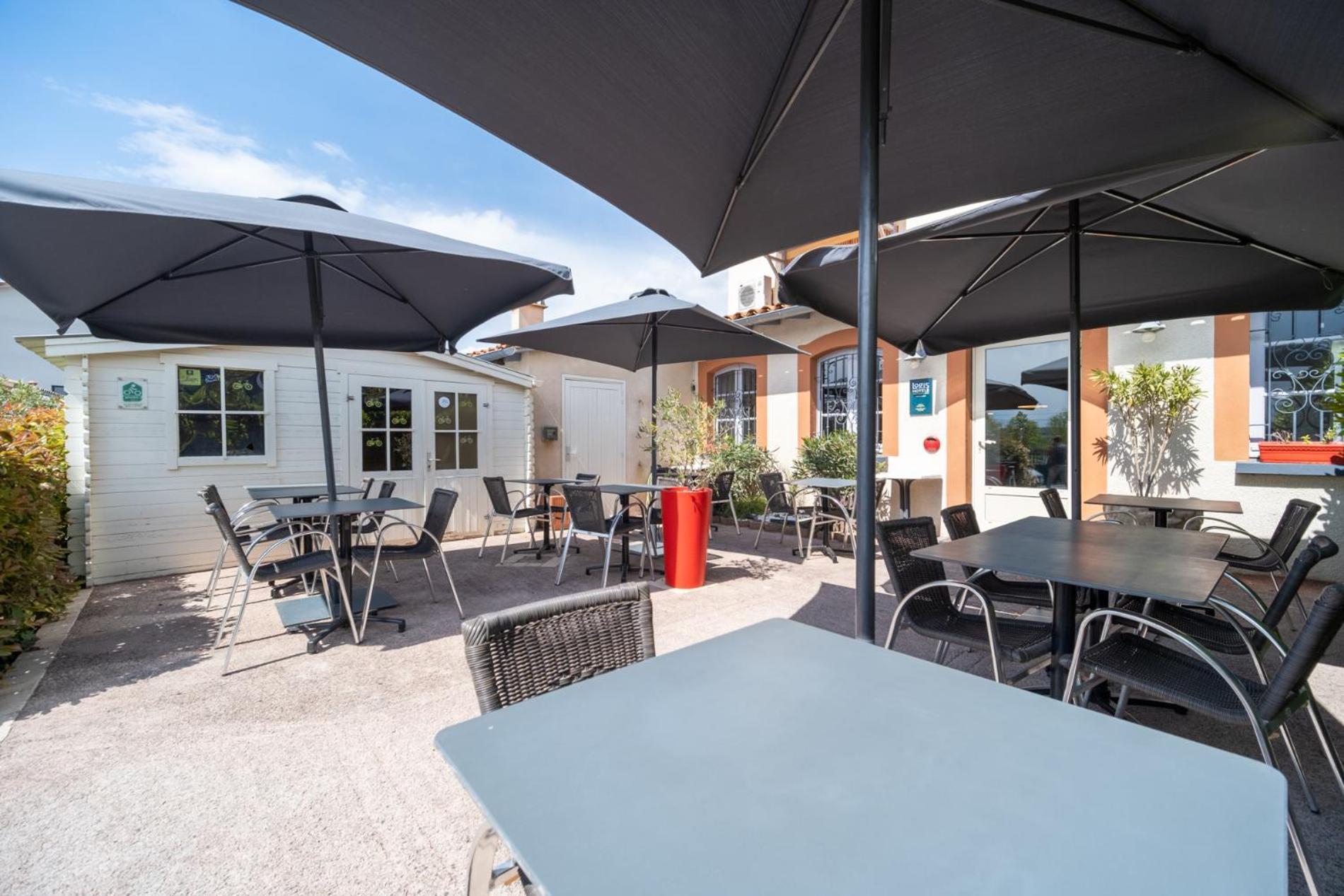 Hotel Restaurant Du Lauragais Logis De France วิลฟรองช์-เดอ-โลราเกส์ ภายนอก รูปภาพ